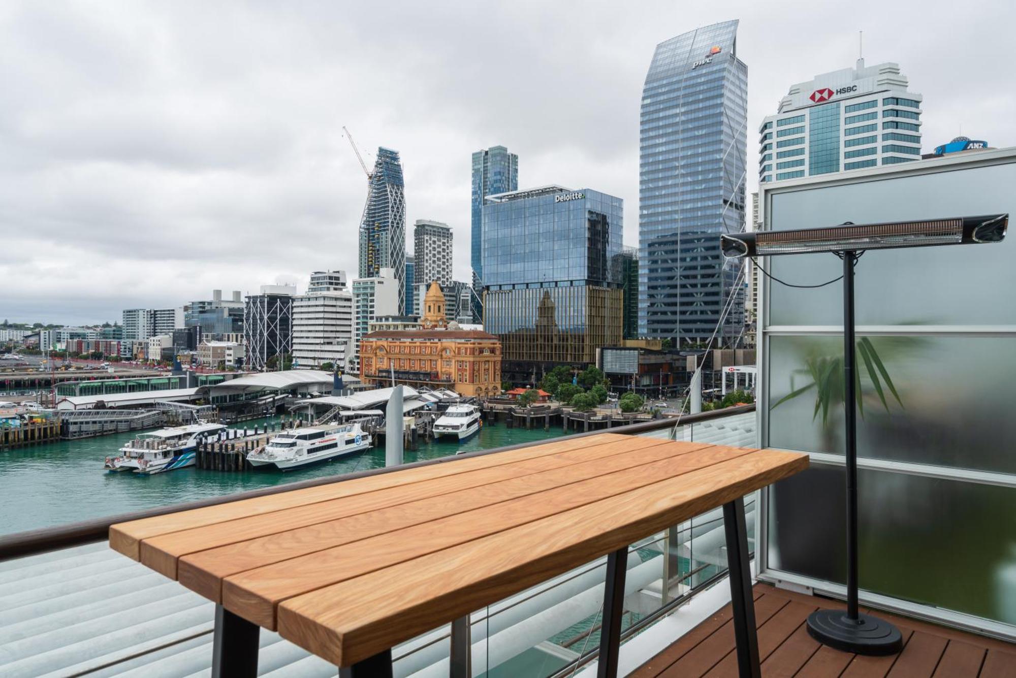Penthouse Apartment With Stunning Harbour Views Auckland Kültér fotó