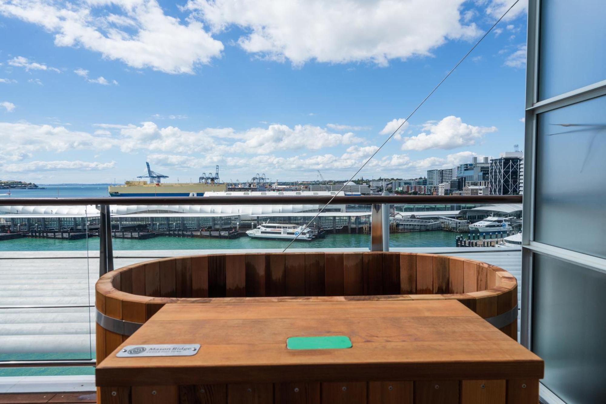 Penthouse Apartment With Stunning Harbour Views Auckland Kültér fotó